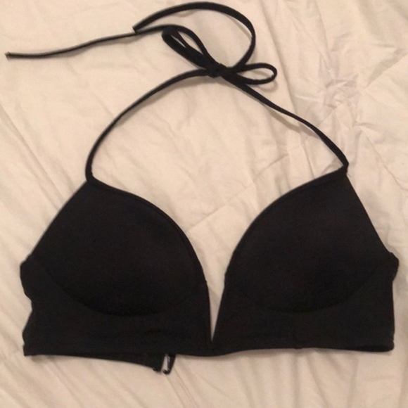 NWOT VS PINK  black bikini top size xs - Picture 4 of 6